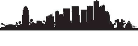 Phoenix Skyline Silhouette Multicolor Line Art Skyline Scape Phoenix ...