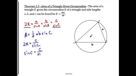 Area Of A Circle Formula Example