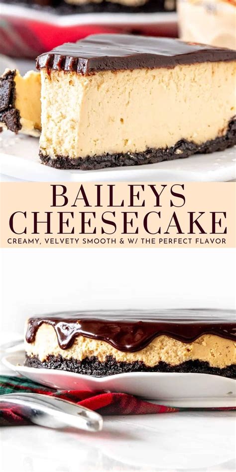 Indulgent Baileys Cheesecake