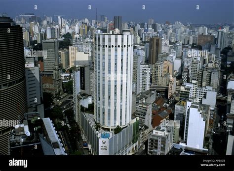 Brazil Sao Paulo skyline skyscrapers downtown Stock Photo - Alamy