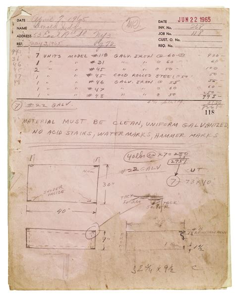 Donald Judd - Working Papers: Donald Judd Drawings, 1963 - 93 - London ...