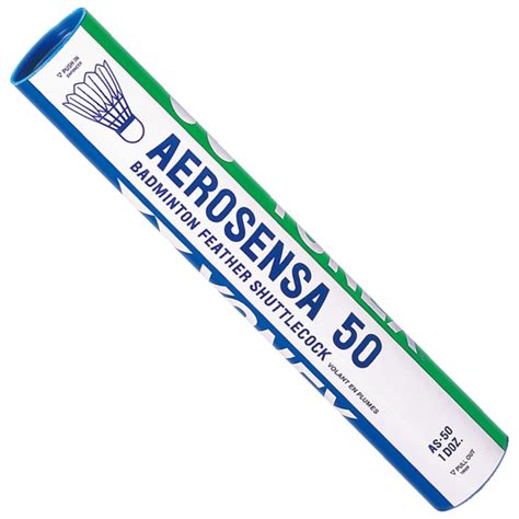 Yonex Aerosensa 50 (AS-50) Professional Elite Tournament Feather Shuttlecock