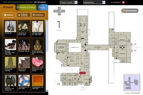 Art Institute Chicago Map - Tony Aigneis