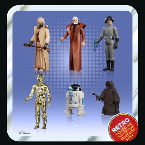 Star Wars Retro Collection Multipack #2 Debuts from Hasbro at SDCC