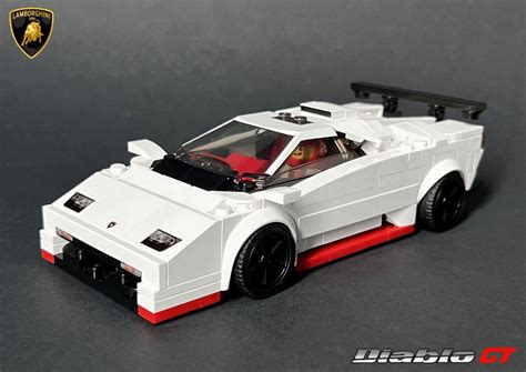 LEGO MOC Lamborghini Diablo GT - Speed Champions 8 Studs wide by AbFab74 | Rebrickable - Build ...