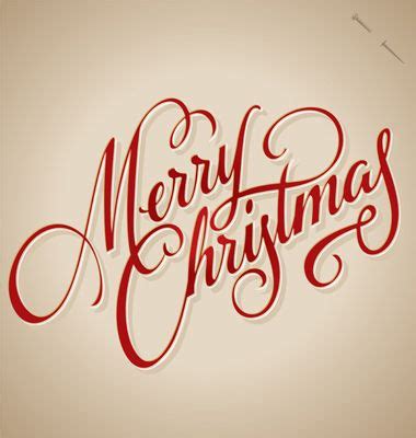 Brush Calligraphy Merry Christmas - Calligraphy and Art