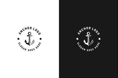 Anchor Logo Vector Design Template Graphic by dunia8103 · Creative Fabrica