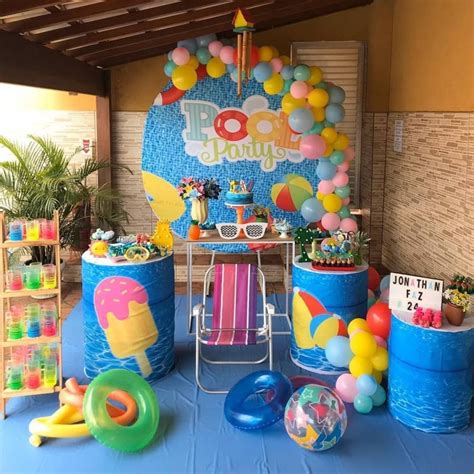 Festa Pool Party: 70 inspirações para a sua festa