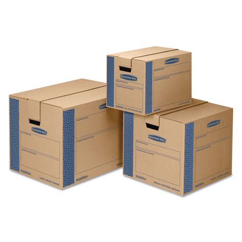 SmoothMove Prime Large Moving Boxes by Bankers Box® FEL0062901 | OnTimeSupplies.com