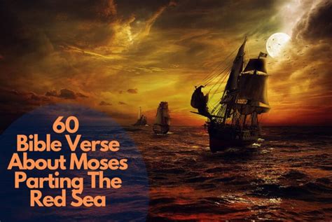 60 Amazing Bible Verse About Moses Parting The Red Sea