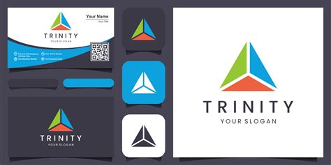 Trinity Icon Vector Logo Template Illustration Design. 21585464 Vector ...