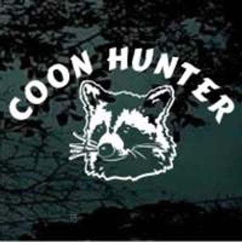 Coon Hunting Decals & Stickers | Decal Junky