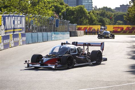 Roborace Autonomous-Car Demonstration Ends In A Crash | Digital Trends