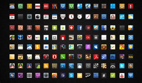 Icons for Android_By knight by dongbear on DeviantArt