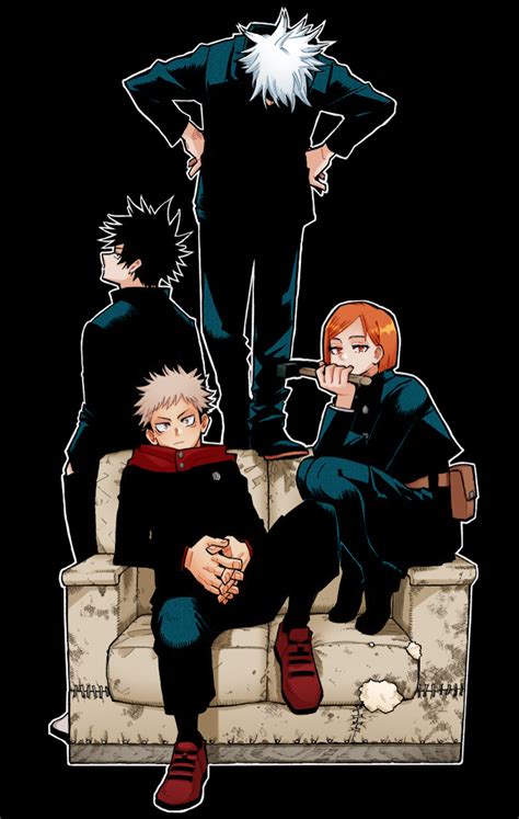 put me back in the kiln — Jujutsu Kaisen illustrated by Kōhei Horikoshi