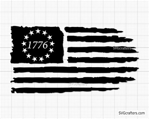 Betsy Ross Svg 1776 Svg American Flag SVG 4th July Svg - Etsy