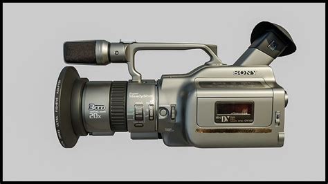 3D model Sony Vx1000 VR / AR / low-poly | CGTrader