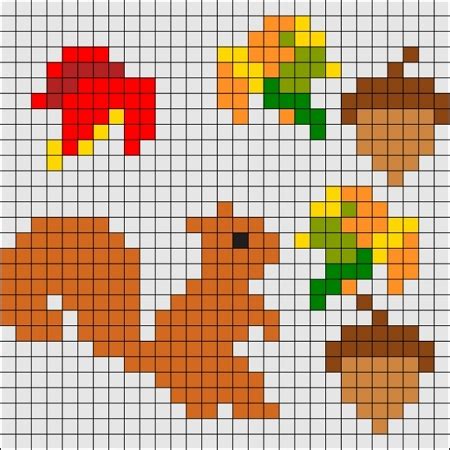 26 Picturesque Fall Perler Bead Patterns - Cool Kids Crafts