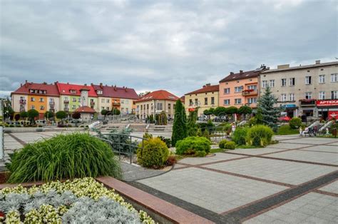 Trzebinia Town in Poland. editorial photography. Image of brick - 102576562