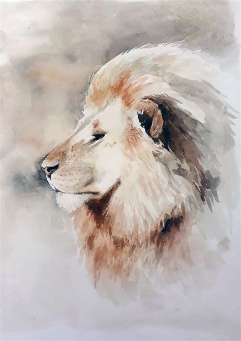 Lion Art Print, Wildlife Wall Art - Etsy