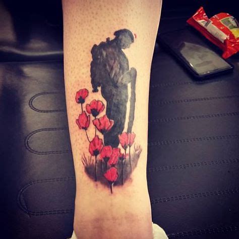 37 Tattoo Ideas | army tattoos, remembrance tattoos, poppies tattoo