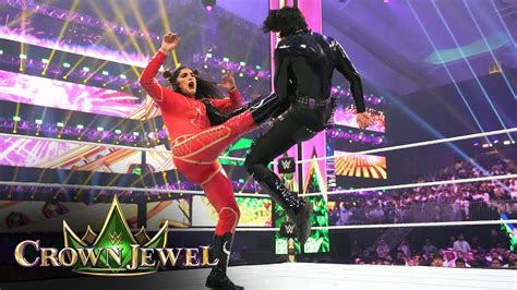 Rhea Ripley and Raquel Rodriguez duke it out: WWE Crown Jewel 2023 highlights - Win Big Sports