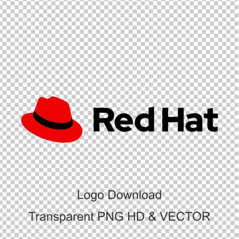 Red Hat Logo PNG | Vector - FREE Vector Design - Cdr, Ai, EPS, PNG, SVG