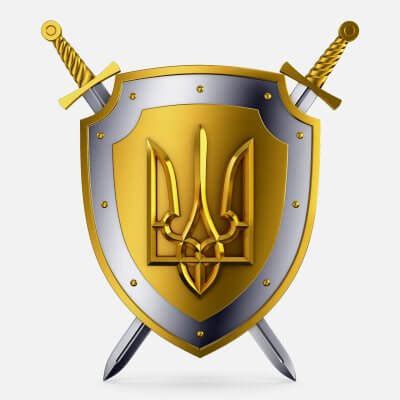 Coat of Arms of Ukraine M 1 - 3D Model by Zurel