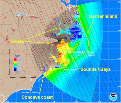 Storm Surge Interactive Risk Map - Maps For You