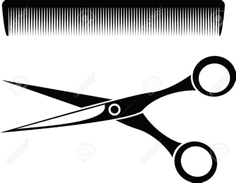 Hair Scissors Silhouette at GetDrawings | Free download