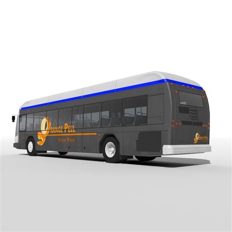 3d model gillig bus