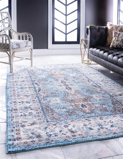 Light Blue 9' x 12' Legacy Rug | Rugs.com