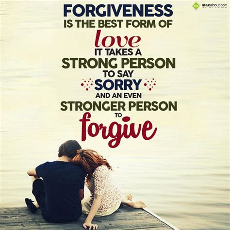 Forgiveness Love Quotes