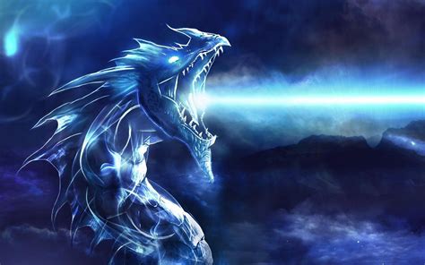 Blue Dragon Wallpaper | Abstract HD Wallpapers | Dragon pictures, Mythical creatures, Blue dragon