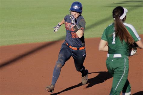 Softball grabs two wins in day one of UTEP Tournament – The Prospector