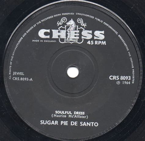 Sugar Pie De Santo – Soulful Dress / There's Gonna Be Trouble (1969, Solid Centre, Vinyl) - Discogs