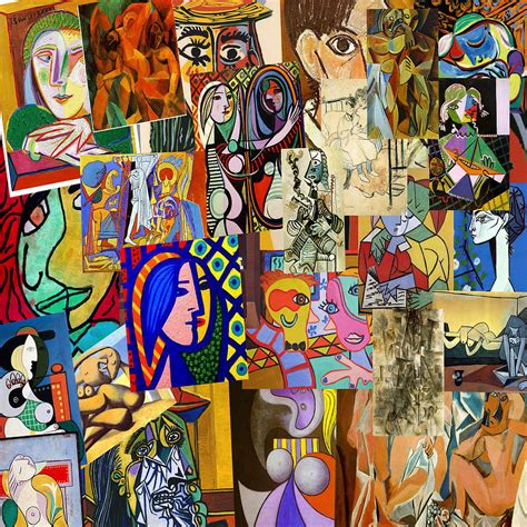 Collage De Picasso Digital Art by Galeria Zullian Trompiz