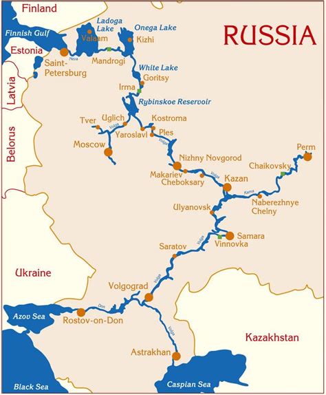 The Dnieper River is one of the major rivers of Europe (fourth by length), rising near Smolensk ...