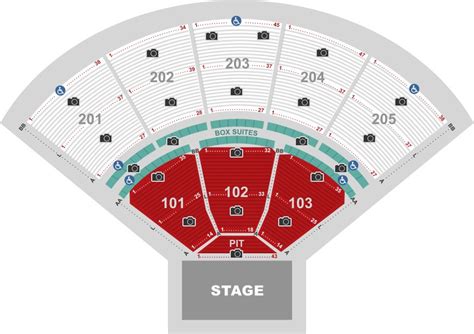 Ascend Amphitheater Seating Map | Cabinets Matttroy