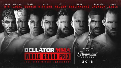 Bellator Heavyweight World Grand Prix 2018 Poster : r/MMA