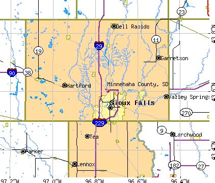 Minnehaha County, South Dakota detailed profile - houses, real estate ...