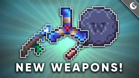 ALL NEW WEAPONS IN Terraria 1.4.4! - YouTube