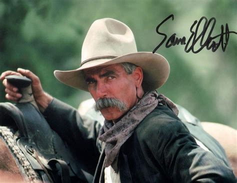 SAM ELLIOTT SIGNED PHOTO 8X10 AUTOGRAPHED TOMBSTONE - Autographs-Reprints