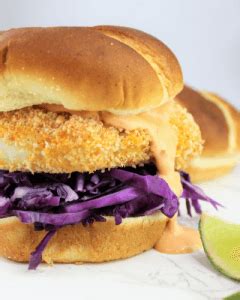 Crispy Baked Cod Sandwich - Simply Made Recipes