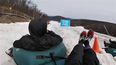 Snow tubing at wintergreen resort Virginia - YouTube