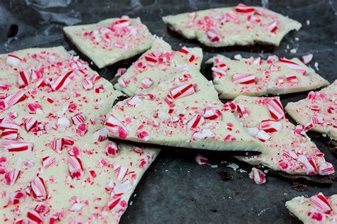 Dark Chocolate Peppermint Bark - Don't Sweat The Recipe