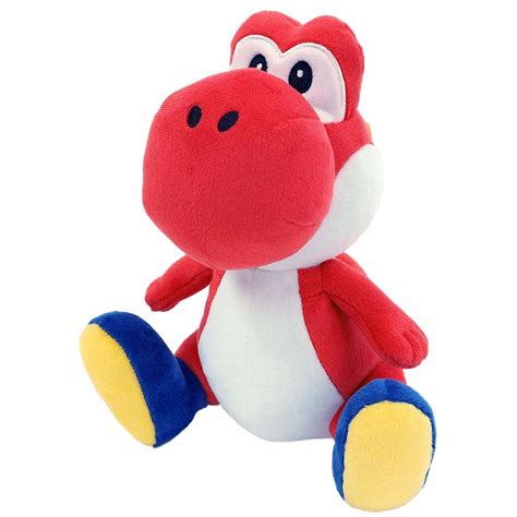 Yoshi Red Official Super Mario All Star Collection Plush | Video Game ...