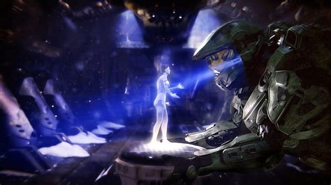 HD wallpaper: Cortana, Halo, 4K | Wallpaper Flare