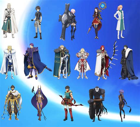 Character sheet for Fate/Grand Order: Shinsei Entaku Ryouiki Camelot 1 - Wandering; Agateram : r ...