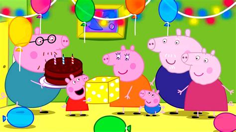 Peppa Pig Birthday Wallpapers - Top Free Peppa Pig Birthday Backgrounds - WallpaperAccess